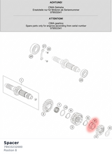 Diagram preview: Spacer (79433232000)