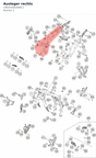 Diagram preview: Ausleger rechts (C90203002006C1)