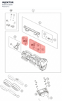 Diagram preview: INJEKTOR (63641023044)