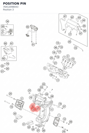 Diagram preview: POSITION PIN (76412098043)