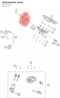 Diagram preview: instruments cover (96014061000)