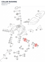 Diagram preview: COLLAR BUSHING (J800000701500)
