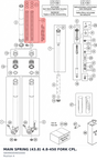 Diagram preview: MAIN SPRING (43.8) 4.8-450 FORK CPL. (S809900046S0000)