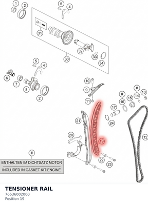 Diagram preview: TENSIONER RAIL (76636002000)