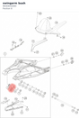 Diagram preview: swingarm bush (96304032000)