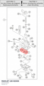 Diagram preview: MAIN JET 180 KEIHIN (54531623180)