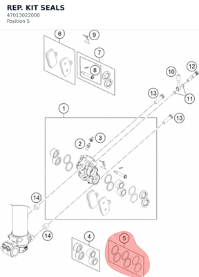 Diagram preview: REP. KIT SEALS (47013022000)