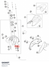 Diagram preview: GASKET (76007027050)