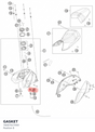Diagram preview: GASKET (76007027050)
