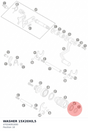 Diagram preview: WASHER 15X20X0,5 (47034091000)