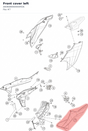 Diagram preview: Front cover left (A60608060000HDA)