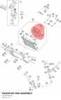 Diagram preview: RADIATOR FAN ASSEMBLY (93535041044)