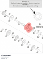 Diagram preview: STOP RING (56033020000)