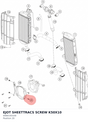 Diagram preview: EJOT SHEETTRACS SCREW K50X10 (0080150100)