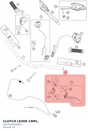 Diagram preview: CLUTCH LEVER CMPL. (A60702031000C1)