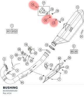 Diagram preview: BUSHING (60305069100)