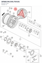 Diagram preview: SPOKE M4,5X0,75X181 (81210171181)