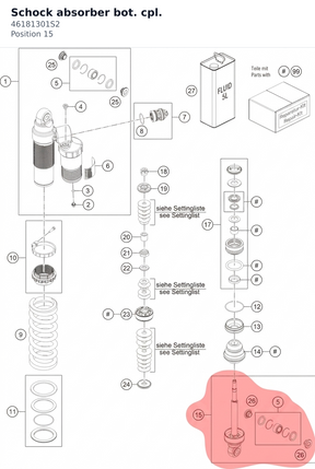 Diagram preview: Schock absorber bot. cpl. (46181301S2)