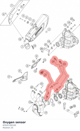 Diagram preview: Oxygen sensor (63541190100)