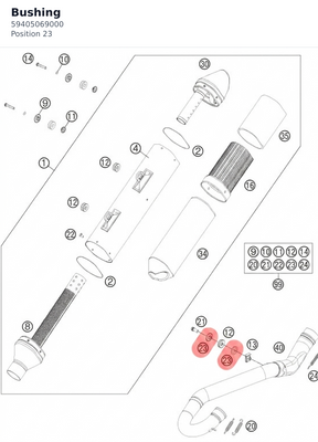 Diagram preview: Bushing (59405069000)