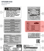 Diagram preview: STICKER ECE (A61203095200)