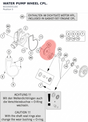 Diagram preview: WATER PUMP WHEEL CPL. (60335055100)