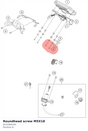 Diagram preview: Roundhead screw M5X18 (J031060183)