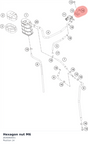 Diagram preview: Hexagon nut M6 (J926060001)