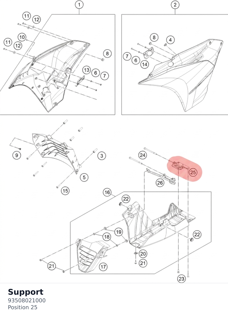 Diagram preview: Support (93508021000)
