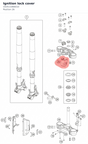 Diagram preview: Ignition lock cover (C63511066010)