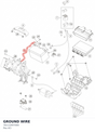 Diagram preview: GROUND WIRE (76111097000)