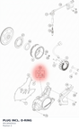 Diagram preview: PLUG INCL. O-RING (90130002010)