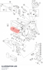 Diagram preview: ILLUMINATION LED (76712098191)