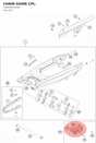Diagram preview: CHAIN GUIDE CPL. (78004070100)