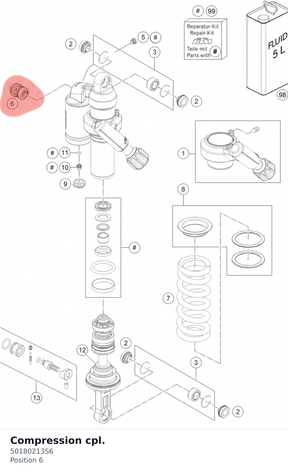 Diagram preview: Compression cpl. (50180213S6)