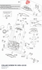 Diagram preview: COLLAR SCREW M 6 WS=10 03 (60036052020)
