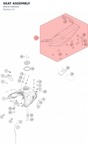 Diagram preview: SEAT ASSEMBLY (A60307040000)