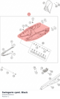 Diagram preview: Swingarm cpml. Black (6350403004433)