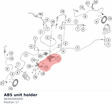 Diagram preview: ABS unit holder (96342040000)