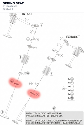 Diagram preview: SPRING SEAT (61236036300)