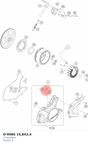 Diagram preview: O-RING 15,8X2,4 (J770015824)
