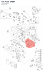 Diagram preview: ICO PLUG SHEET (76712069020)