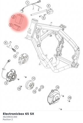Diagram preview: Electronicbox 65 SX (46239031300)
