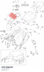 Diagram preview: KTM EMBLEM (T68107085000)