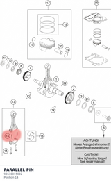 Diagram preview: PARALLEL PIN (90630015002)