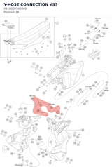 Diagram preview: Y-HOSE CONNECTION YS5 (0610000500400)