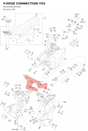 Diagram preview: Y-HOSE CONNECTION YS5 (0610000500400)