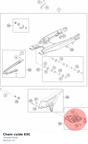Diagram preview: Chain cuide EXC (78104070100)