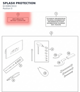 Diagram preview: SPLASH PROTECTION (61308023010)