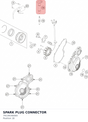 Diagram preview: SPARK PLUG CONNECTOR (79139190000)